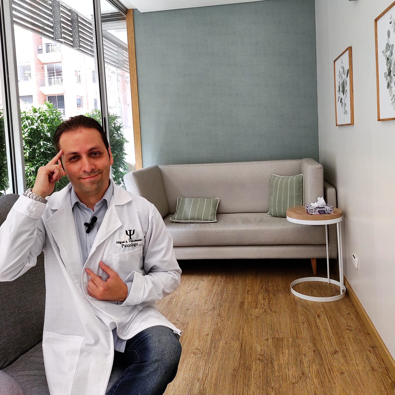 Foto del médico